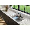 Bocchi Baveno Uno Dual-Mount Workstation Fireclay 27 in. Single Bowl 2-hole Kitchen Sink in White 1633-001-0132